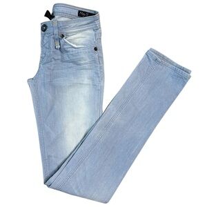 575 May75 Women’s Light Blue Skinny Jeans Size 24